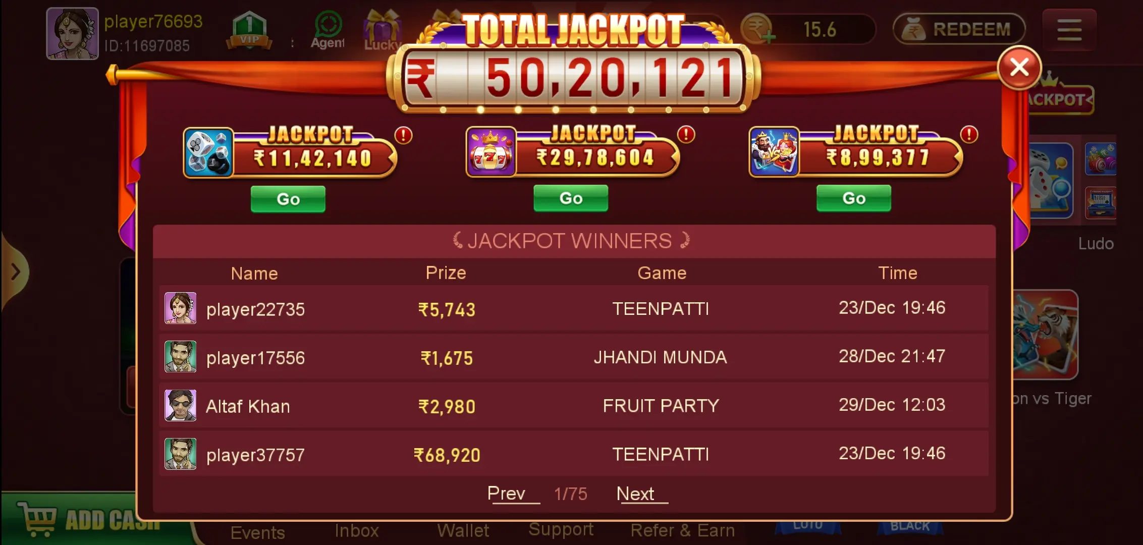 Happy Teen Patti